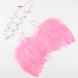 Angel Wing Baby - Newbornx Photography Props White/Pink