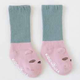 Anti-skid Floor Socks - Thick Terry Baby Middle Tube Stereoscopic