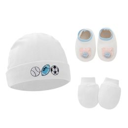 Baby Cold Protection Wear - Cotton Gloves Baby Foot Cover Baby