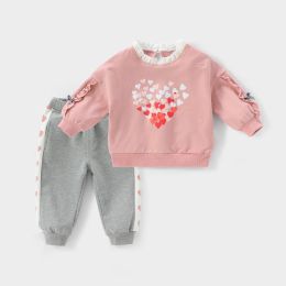 Baby Girl Net Red Autumn Suit