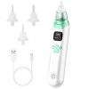Baby Nose Cleaner - Rechargeable with Soothing Music Mucus Snot Booger Cleaner Anti-Backflow for Baby Infant 3 Intensity