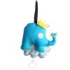 Baby Pull-String Musical Box - Handmade Elephant and Bird for Crib Stroller Travel Appease
