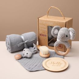 Bopoobo Kid Swaddle Wrap - 1Set Bath Toys Set Baby Milestones