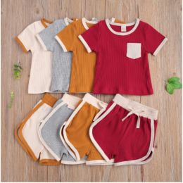 Children's Pit Strip Pocket Top/Bottom - New Product Children's Clothing Baby