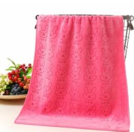 Microfiber Drying Bath Towels - Cute Absorbent Beach Towel Wipes Baby Bathing Towels