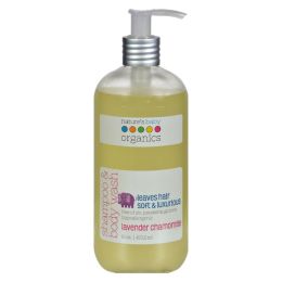 Nature's Baby Organics Shampoo - Body Wash Lavender Chamomile - 16 fl oz