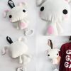 Handmade Baby Pull-String - Musical Box Cartoon Rabbit Appease Toy for Crib Stroller Travel