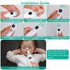 Baby Nose Cleaner - Rechargeable with Soothing Music Mucus Snot Booger Cleaner Anti-Backflow for Baby Infant 3 Intensity