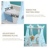 Toddler 4-in-1 Play Set - W/ Baby Slide Set, Basketball Hoop, Climber, & Play-set SafeSliding