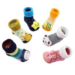 Stitching Doll Floor Socks - baby floor socks