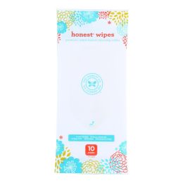 The Honest Company Honest Wipes - Unscented - Baby - Travel Pack - 10 Wipes