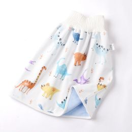 Baby Diaper Skirt - Cotton and bamboo fiber (Option: Dinosaur Park-S)