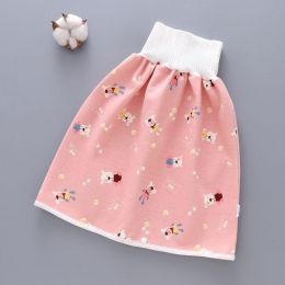 Baby Diaper Skirt - Cotton and bamboo fiber (Option: Pink skirt-M)