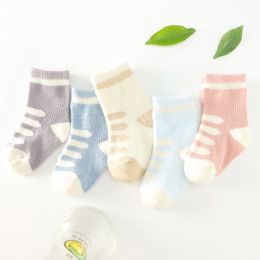 Cotton Tube Child Socks (Option: Stripe-SS)