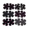 Black Hair Magic Stickers - 6 Pieces Per Pack