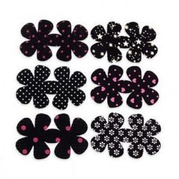 Black Hair Magic Stickers - 6 Pieces Per Pack (style: set 5)