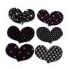 Black Hair Magic Stickers - 6 Pieces Per Pack