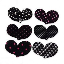 Black Hair Magic Stickers - 6 Pieces Per Pack (style: set 8)