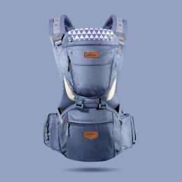 SUNVENO Ergonomic Baby Carrier - Infant Baby Hipseat Waist Carrier (Color: Blue)
