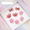 Hair Magic Stickers - 4 pairs Computer Embroidered Hair Accessories Bangs Post Stickers