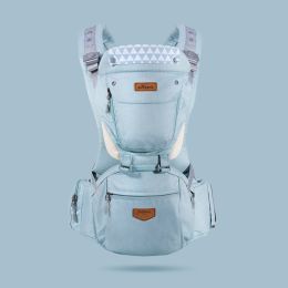 SUNVENO Ergonomic Baby Carrier - Infant Baby Hipseat Waist Carrier (Color: green)